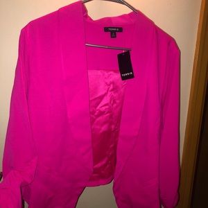 Torrid Hot Pink Blazer